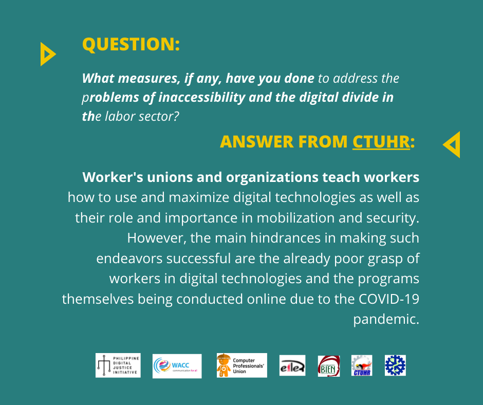 Technological Inaccessibility and Digital Divide Q3